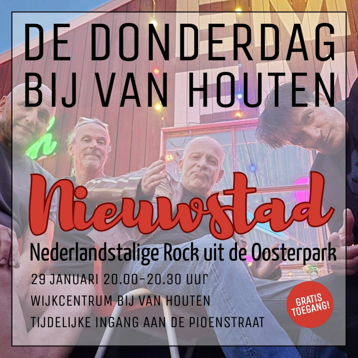 NIEUWSTAD: Dutch Rock from the Oosterpark